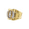 Bague 52 Bague vintage, deux tons d'or et diamants. 58 Facettes 35516