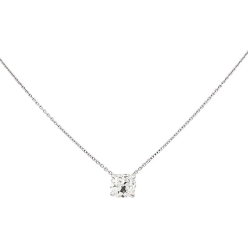 Collier Collier Or blanc Diamant 58 Facettes 4445905CN