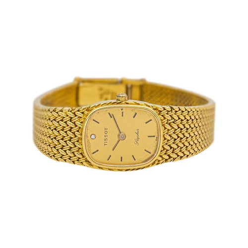 Montre Tissot Montre  Or jaune Diamant 58 Facettes 4725236CN