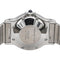 Montre Cartier Montre Santos Acier, Or jaune Saphir 58 Facettes 4960467CN