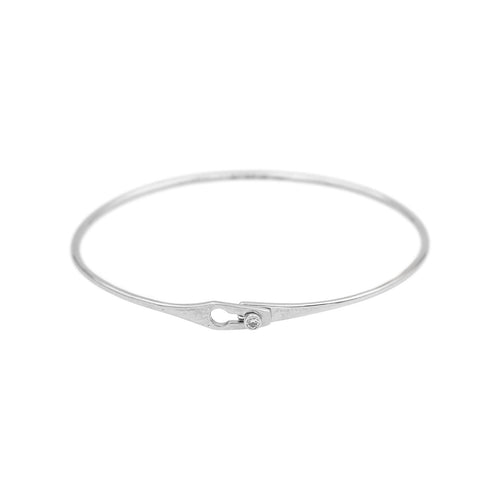 Bracelet Dinh Van Bracelet  Jonc Serrure  Or blanc Diamant 58 Facettes 4978275CN