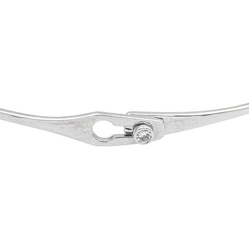 Bracelet Dinh Van Bracelet  Jonc Serrure  Or blanc Diamant 58 Facettes 4978275CN