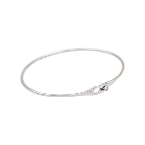 Bracelet Dinh Van Bracelet  Jonc Serrure  Or blanc Diamant 58 Facettes 4978275CN