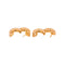 Boucles d'oreilles Bulgari Boucles d'oreilles Créoles  B.Zero1 348036 Or rose Diamant 58 Facettes 5062436CN