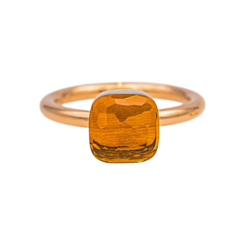 Bague 52 Pomellato Bague Nudo Petit Or rose Citrine 58 Facettes 5275581RV