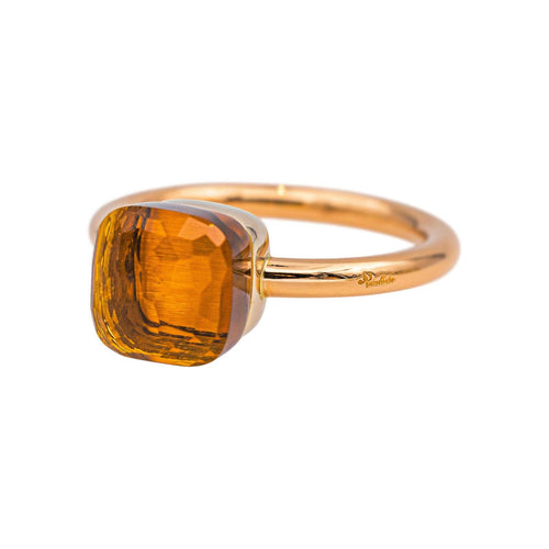 Bague 52 Pomellato Bague Nudo Petit Or rose Citrine 58 Facettes 5275581RV