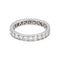Bague 49 Bague Tour complet Or blanc Diamant 58 Facettes 5275583RV