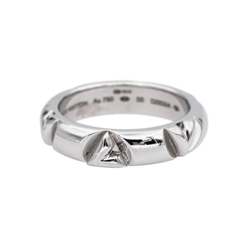 Bague 55 Louis Vuitton Bague LV Volt Or blanc 58 Facettes 5276257RV