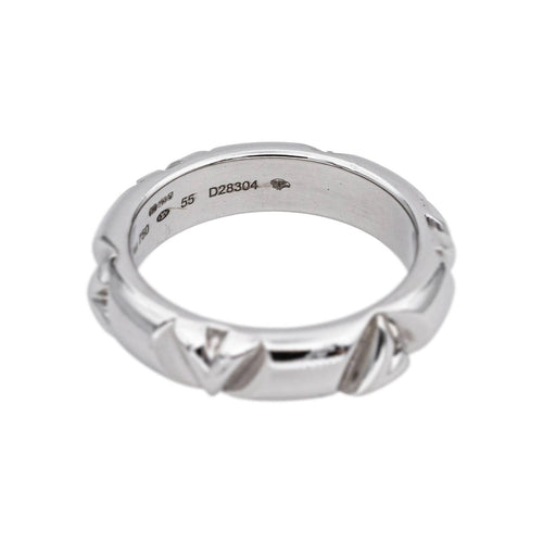 Bague 55 Louis Vuitton Bague LV Volt Or blanc 58 Facettes 5276257RV