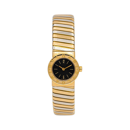 Montre Bulgari Montre Tubogas BB 19 2T Or jaune, Acier 58 Facettes 5249438CN