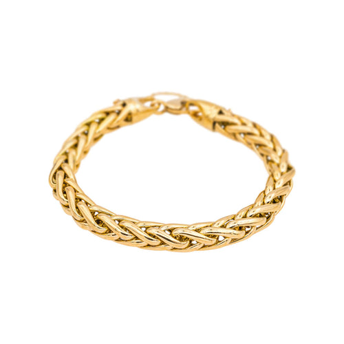 Bracelet Bracelet Maille palmier Or jaune 58 Facettes 5079717CN