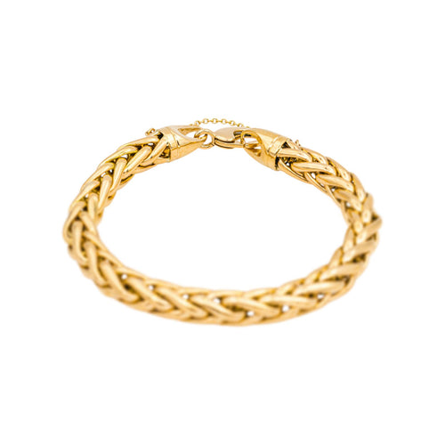 Bracelet Bracelet Maille palmier Or jaune 58 Facettes 5079717CN