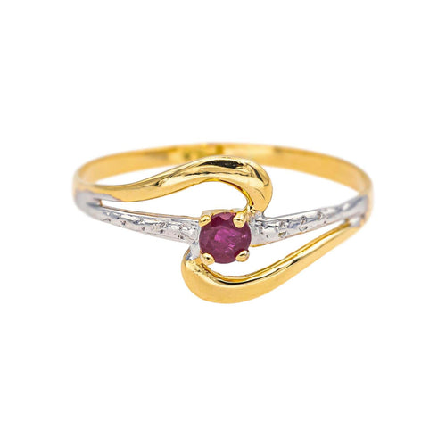 Bague 53 Bague Or jaune Rubis 58 Facettes 5458458RV