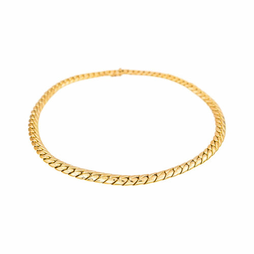 Collier Collier Maille anglaise Or jaune 58 Facettes 5040828CN