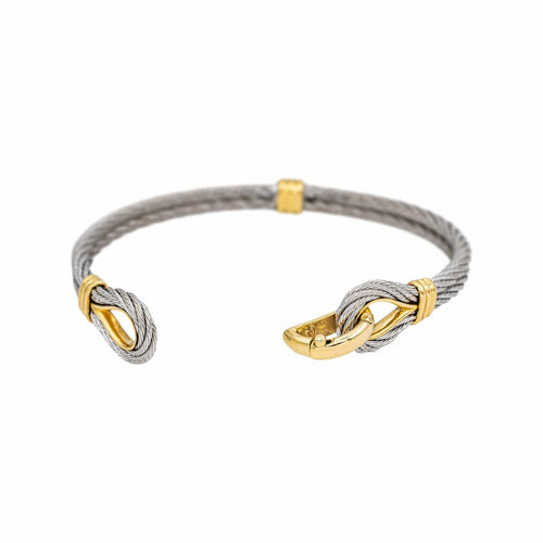 Bracelet Fred  Bracelet  Force 10 Or jaune, Acier 58 Facettes 5314997CN