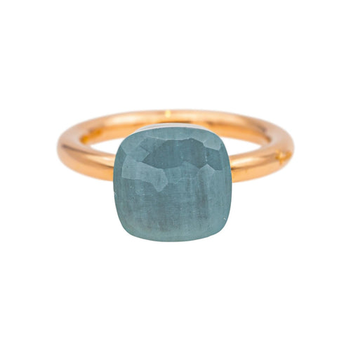 Bague 52 Pomellato Bague Nudo Classic Or rose Topaze 58 Facettes 5348122CN