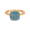 Bague 52 Pomellato Bague Nudo Classic Or rose Topaze 58 Facettes 5348122CN