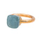 Bague 52 Pomellato Bague Nudo Classic Or rose Topaze 58 Facettes 5348122CN