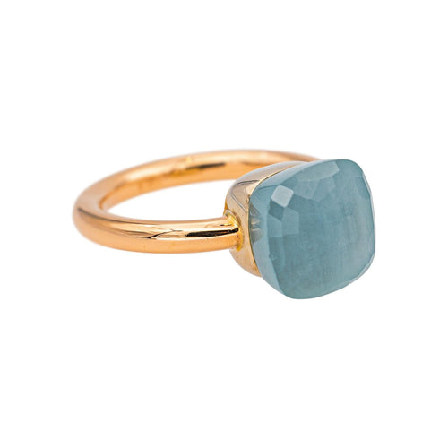 Bague 52 Pomellato Bague Nudo Classic Or rose Topaze 58 Facettes 5348122CN