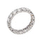 Bague 52 Bague Alliance américaine Or blanc Diamant 58 Facettes 5348124CN