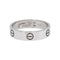 Bague 66 Cartier Bague Love Or blanc 58 Facettes 5368248CN