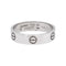 Bague 66 Cartier Bague Love Or blanc 58 Facettes 5368248CN