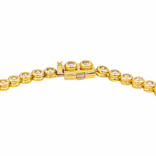Bracelet Bracelet Ligne Or jaune Diamant 58 Facettes 5488792CN