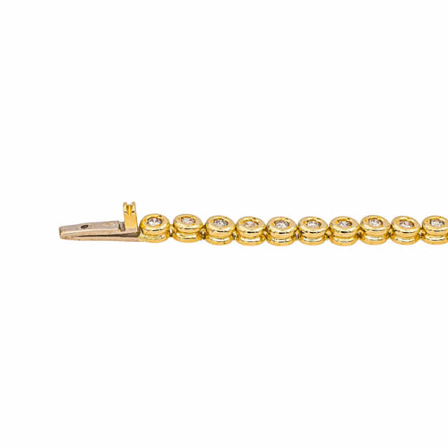 Bracelet Bracelet Ligne Or jaune Diamant 58 Facettes 5488792CN