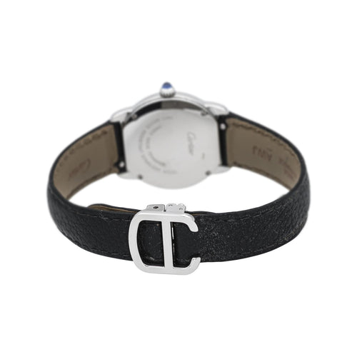 Montre Cartier Montre Ronde Solo Acier Spinelle 58 Facettes 5272649RV