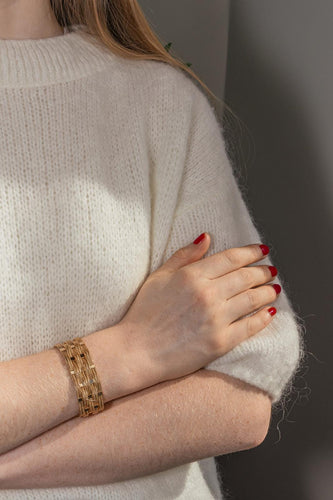 Bracelet Bracelet Manchette Or jaune 58 Facettes 5035970CN