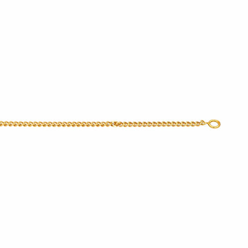 Collier Collier Maille gourmette Or jaune 58 Facettes 5359284CN