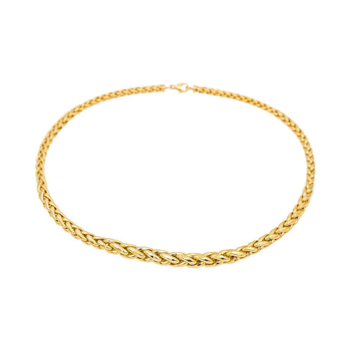Collier Collier Maille palmier Or jaune 58 Facettes 5040829CN