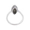 Bague 57 Bague Or blanc Diamant 58 Facettes 5237185CN