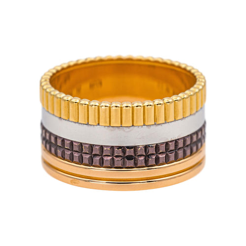 Bague 57 Boucheron Bague Quatre Or rose, Or jaune, Or blanc 58 Facettes 5598521RV