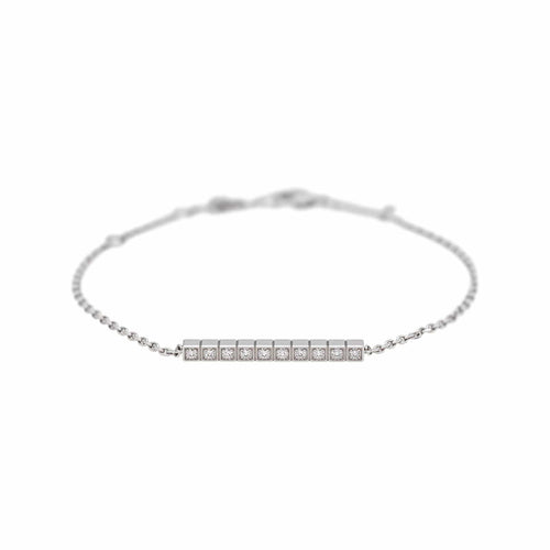 Bracelet Chopard Bracelet Ice cube Or blanc Diamant 58 Facettes 5669241RV