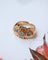 Bague 53 Bague Art déco en or rose et platine avec diamants 58 Facettes A12007