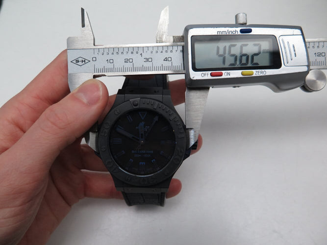 Montre Hublot Big Bang King - Montre automatique 48 mm en céramique noir/bleu 58 Facettes 274290