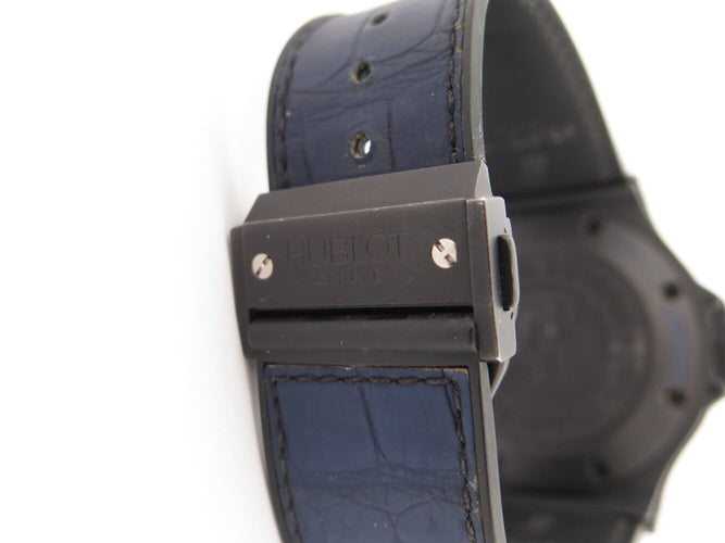 Montre Hublot Big Bang King - Montre automatique 48 mm en céramique noir/bleu 58 Facettes 274290