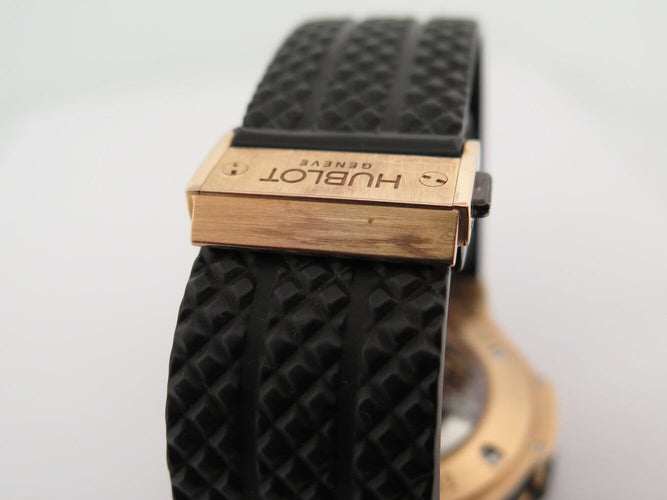 Montre Hublot Big Bang - Montre automatique 44 mm en or rose 18k et céramique 58 Facettes 274289