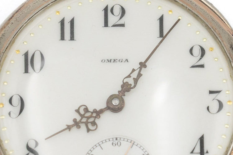 Montre OMEGA - Montre de poche gravée, 1912 58 Facettes ANK01