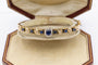 Bracelet Bracelet rigide - Bracelet en or jaune et saphirs, diamants 58 Facettes 11999