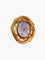Broche Broche ancienne camée sur améthyste en or jaune 58 Facettes 1200041