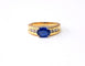 Bague 51 Bague saphir et diamants en or jaune 18K 58 Facettes Bag.saph.2200
