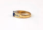 Bague 51 Bague saphir et diamants en or jaune 18K 58 Facettes Bag.saph.2200