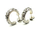Boucles d'oreilles Pomellato 67 - Boucles d’oreilles créoles en argent 925 et marcassites 58 Facettes POMELLATO BO