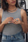 Bague 52 Bague boule en platine avec émeraude de Colombie et diamants 58 Facettes