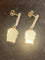 Boucles d'oreilles Pendants d’oreilles « Tête de mort » en or gris 750, diamants noirs 58 Facettes LP180109/20