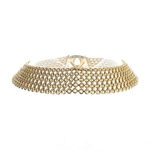 Collier Cartier Pénélope Double C - Collier 5 rangs en or jaune 18 carats 58 Facettes 2.19493