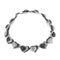 Collier de Grisogono - Collier en or blanc 18 K et diamants noirs et blancs 58 Facettes 2.19478