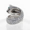 Bague 51 Cartier Panthère - Bague en or blanc 18 carats pavée de diamants 58 Facettes 2.19473